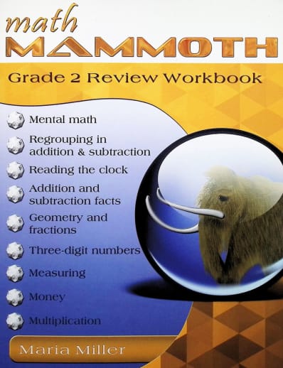 Math Mammoth Grade 2 Review Workbook