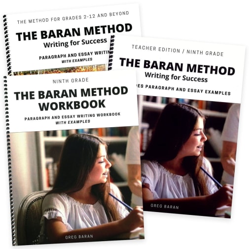Baran Writing Method Complete Set Grade 9
