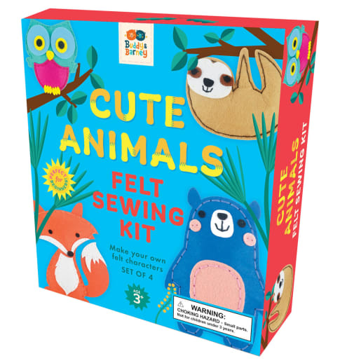 Cute Animals Felt Sewing Kit