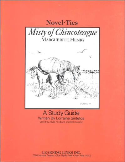 Misty of Chincoteague Novel-Ties Study Guide