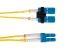 0.3m LC-SC OS2 Corning Singlemode Duplex 9/125 UPC Fiber Optic Cable