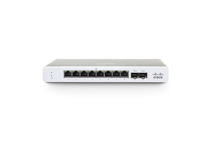 Cisco Meraki Cloud Managed Switch, 8 Gigabit Ethernet Ports, 2 SFP Uplinks, MS130-8-HW, Unclaimed, Refurbished, Original Cisco Meraki Cloud Managed Switch, 8 Gigabit Ethernet Ports, 2 SFP Uplinks, MS130-8-HW, Unclaimed, Refurbished, Original
