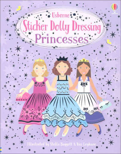 Sticker Dolly Dressing Princesses