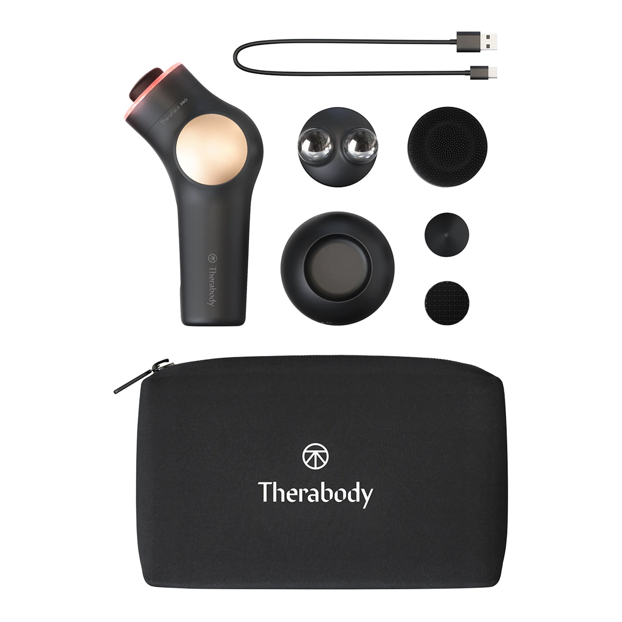 TheraFace Pro Hand-Held Face Massager & Cleanser, Black MK 1248600