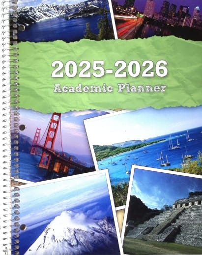 Sagamore Middle/High Planner July 22, 2025 - June 29, 2026 (8.5”x11”)