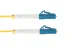 0.5 Meter LC-LC OS2 Fiber Patch Cable, 9/125 Singlemode Duplex