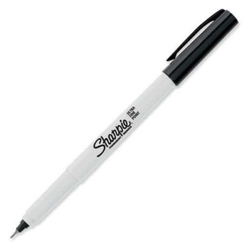 Sharpie Ultra-Fine Permanent Black Marker