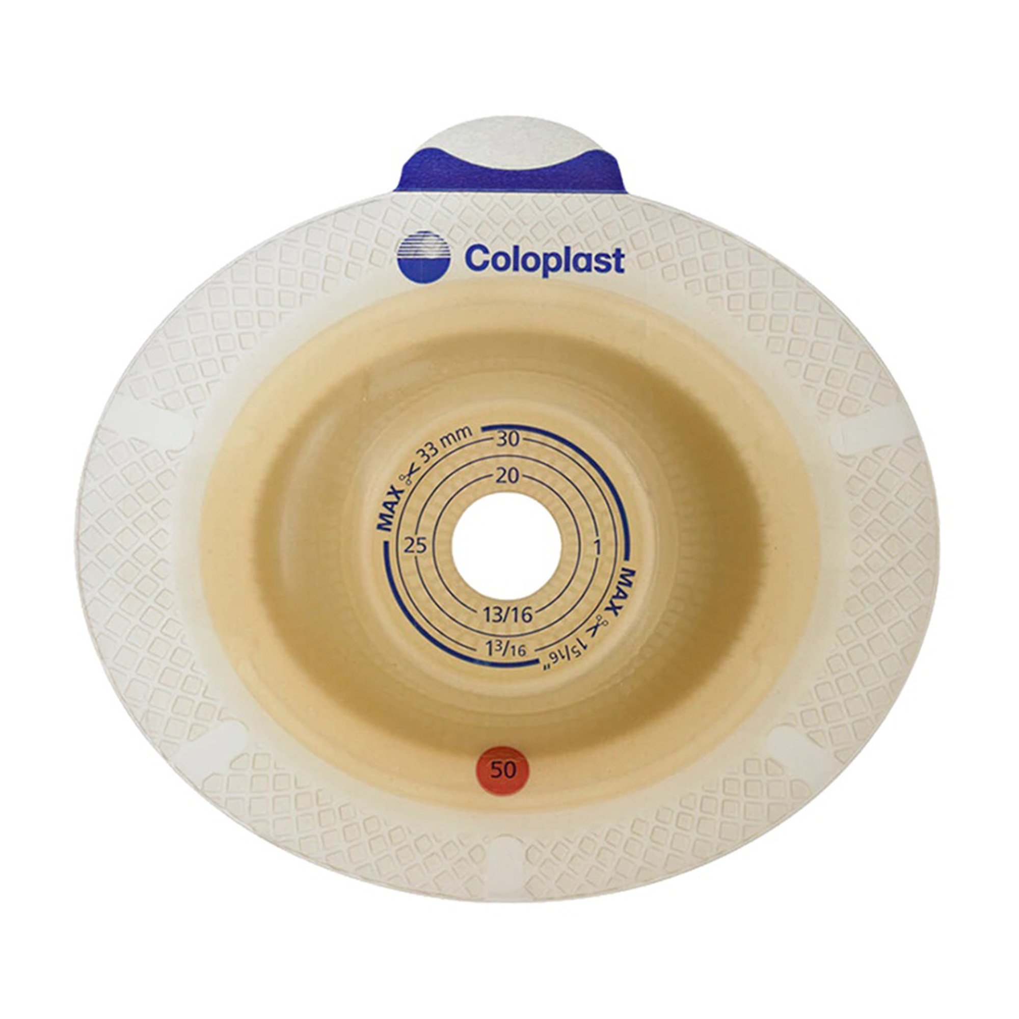 SenSura Click Xpro Convex Light Ostomy Barrier, 28 mm Stoma Opening, Red MK 734899