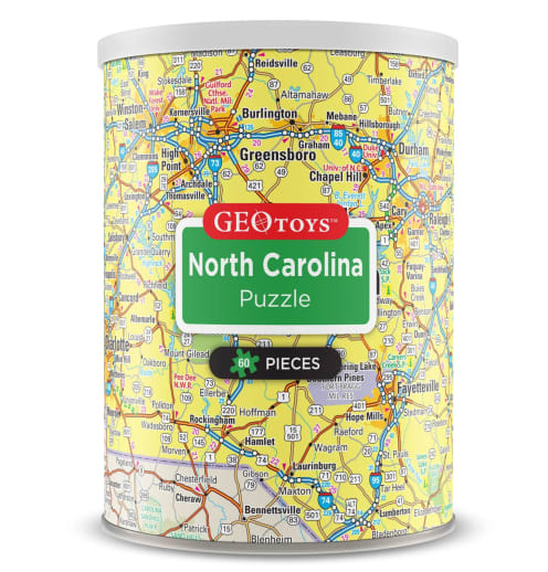 North Carolina Mini Puzzle - 60 pieces