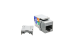 Cat5e RJ45 110 Type Keystone Jack, Gray