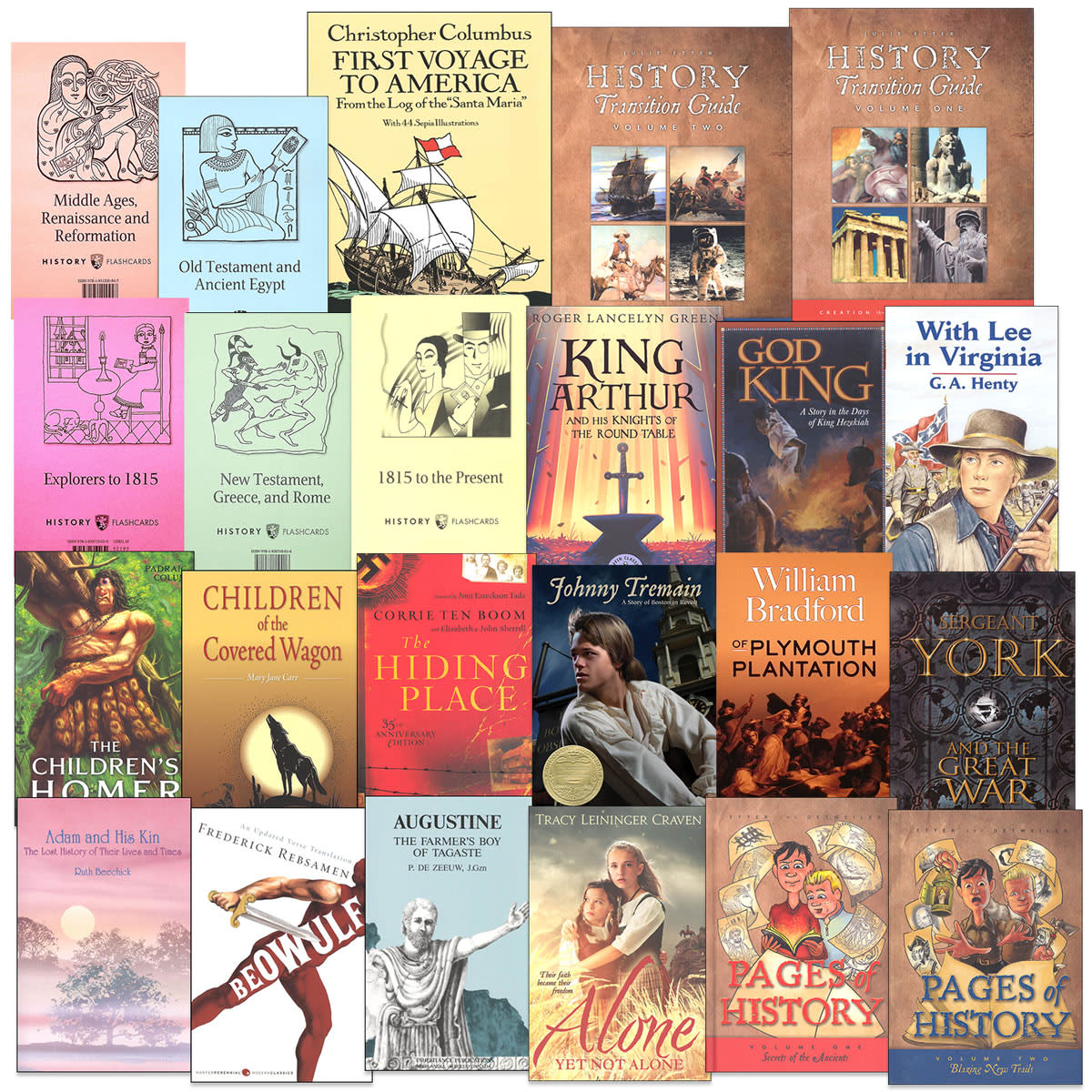 Veritas Press Transition Guides Volumes 1 and 2 Complete Package