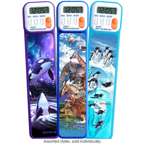 Mark-My-Time 3D Eco Bookmark (Assorted style)