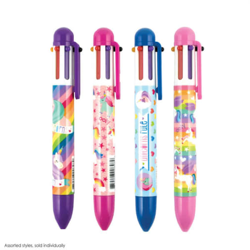 6 Click Ink Pen Unique Unicorns
