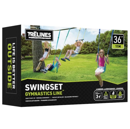 Trelines Swingset Gymnastics Line 36'
