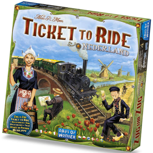 Ticket to Ride Nederland Map Collection/Expansion (Volume 4)