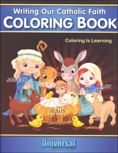 Coloring is Learning (Writing Our Catholic Faith Series)