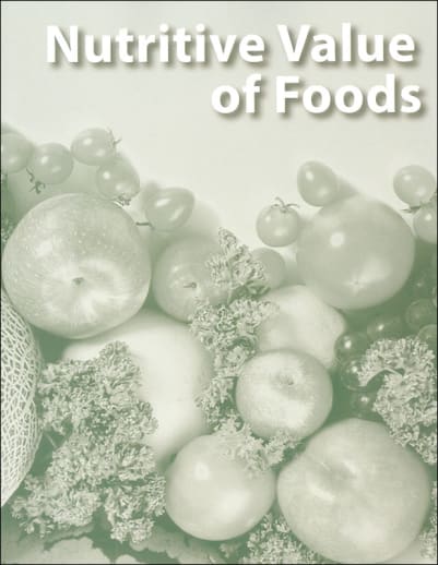 Nutritive Value of Foods (Family and Consumer Science Lifepac)