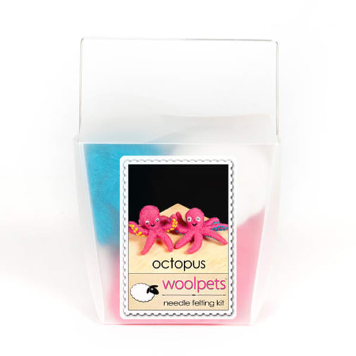 Needle Felting Kit: Octopus