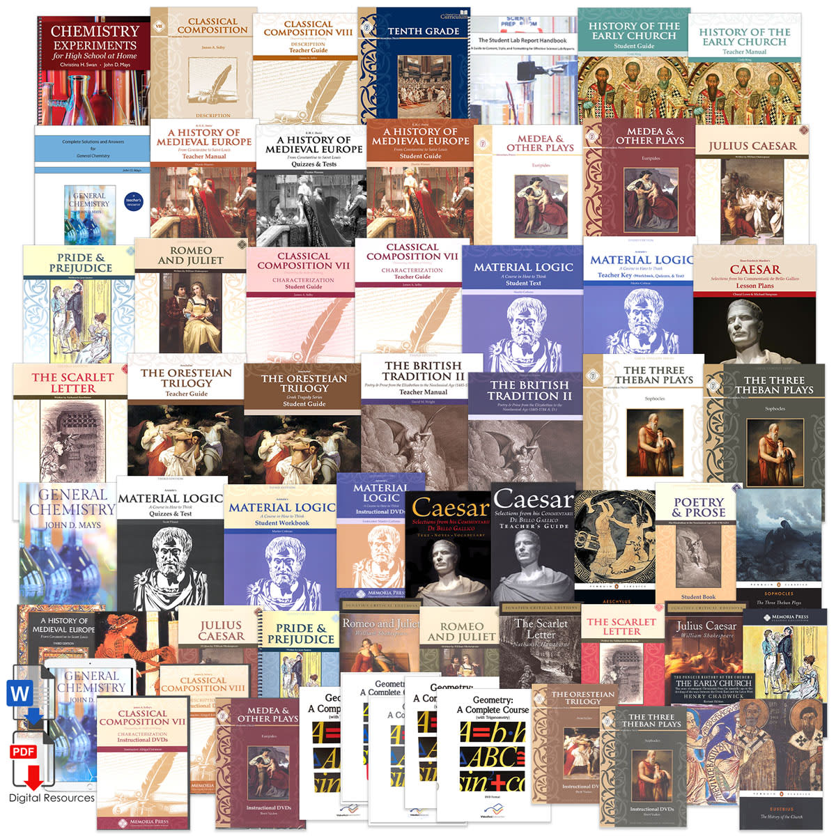 Memoria Press Curriculum 10th Grade Package