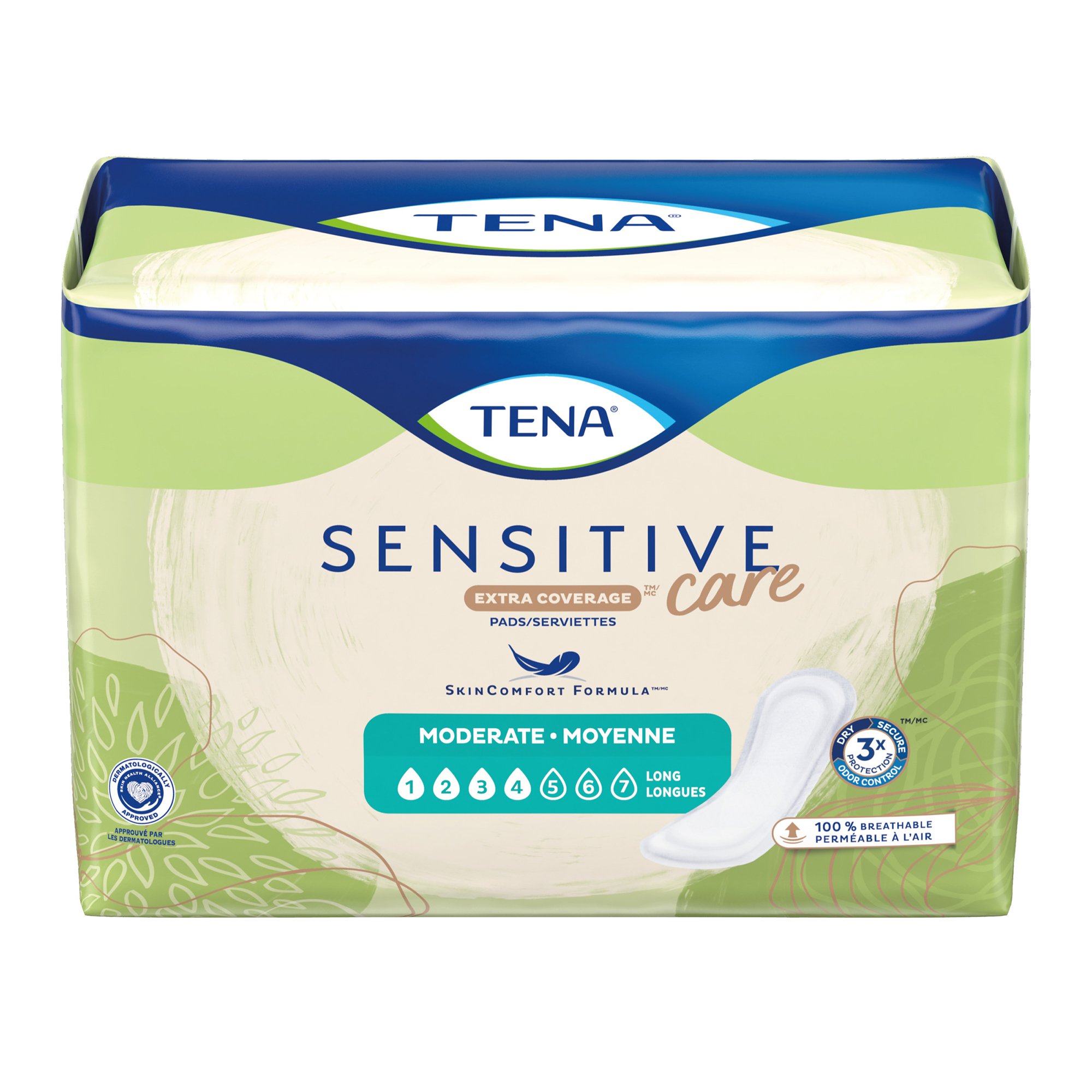 Tena Intimates Moderate Long Bladder Control Pad, 12-Inch Length MK 1059416