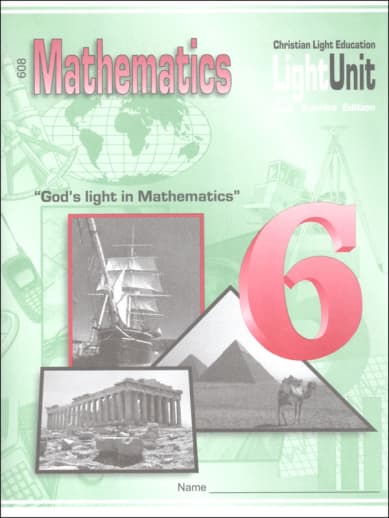 Mathematics LightUnit 608 Sunrise Edition
