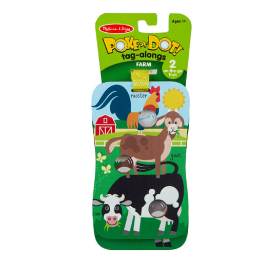 Poke-A-Dot! Tag-Alongs - Farm (2 Piece Set)