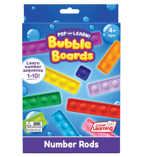 Number Rod Bubble Boards