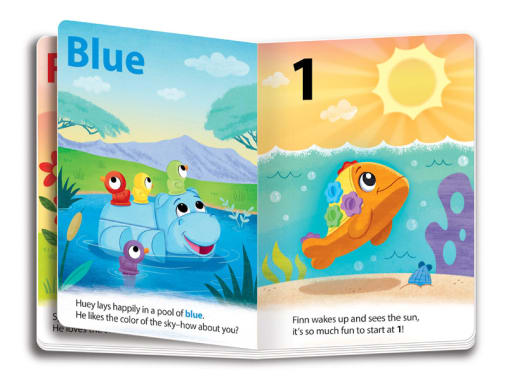 Spike the Fine Motor Hedgehog First Word Book Set