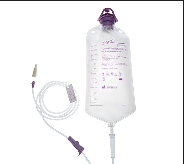 ALCOR AMSure Gravity Feeding Bag Set, 1200 mL MK 981050