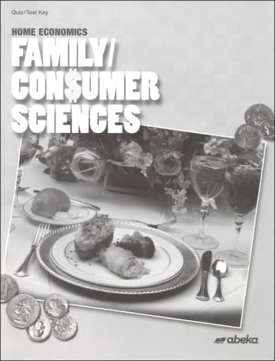 Family and Consumer Sciences Quiz and Test Key