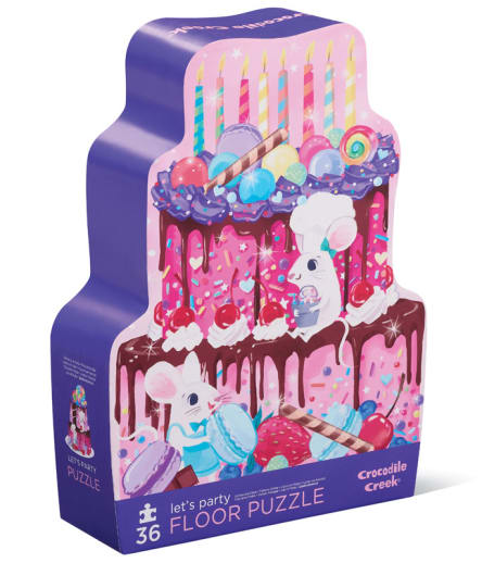 Let's Party Floor Puzzle (36 pieces)