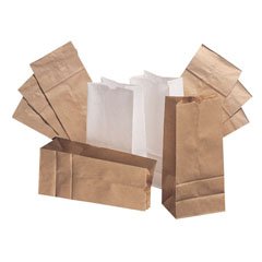 White Paper Bag, 5 x 3.13 x 9.75 Inch MK 736538
