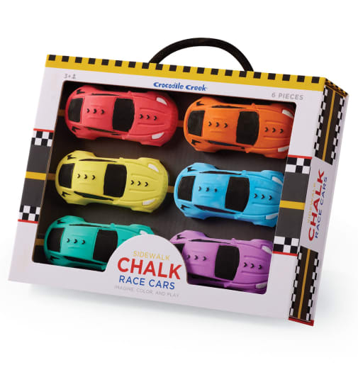 Race Car Sidewalk Chalk