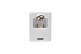 RJ11 Modular Inline Coupler Reverse, White