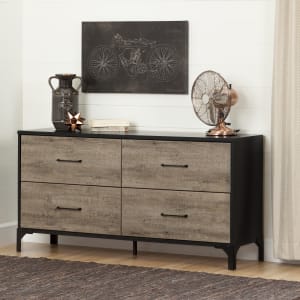 Valet - Bureau double 4 tiroirs Valet - Bureau double 4 tiroirs