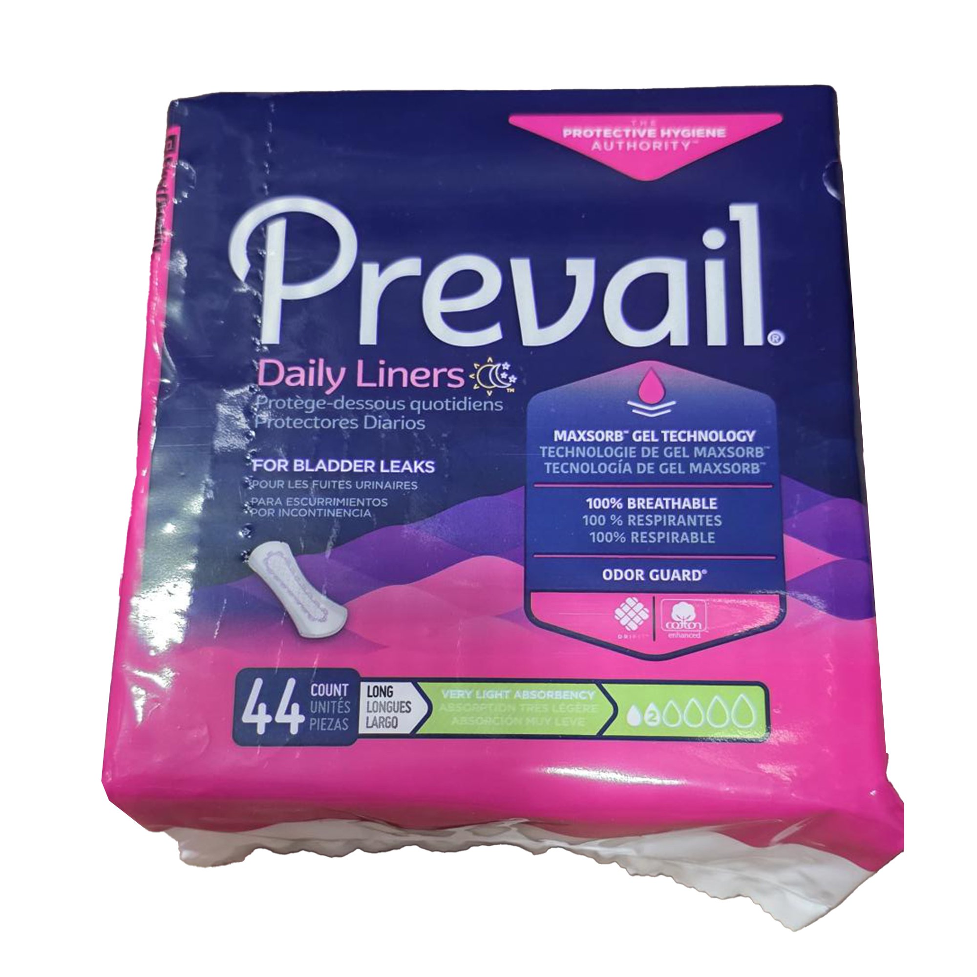 Prevail Daily Bladder Control Pad, Very Light, Long Length MK 1166745