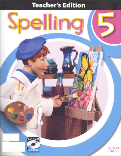 BJU Press Spelling 5 Teacher Book & CD 2nd Edition