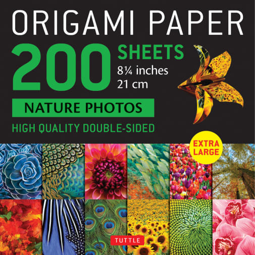 Origami Paper - 200 Sheets Nature Photos 8 1/4"