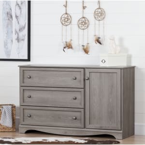 Savannah - 3-Drawer Dresser with Door Savannah - 3-Drawer Dresser with Door
