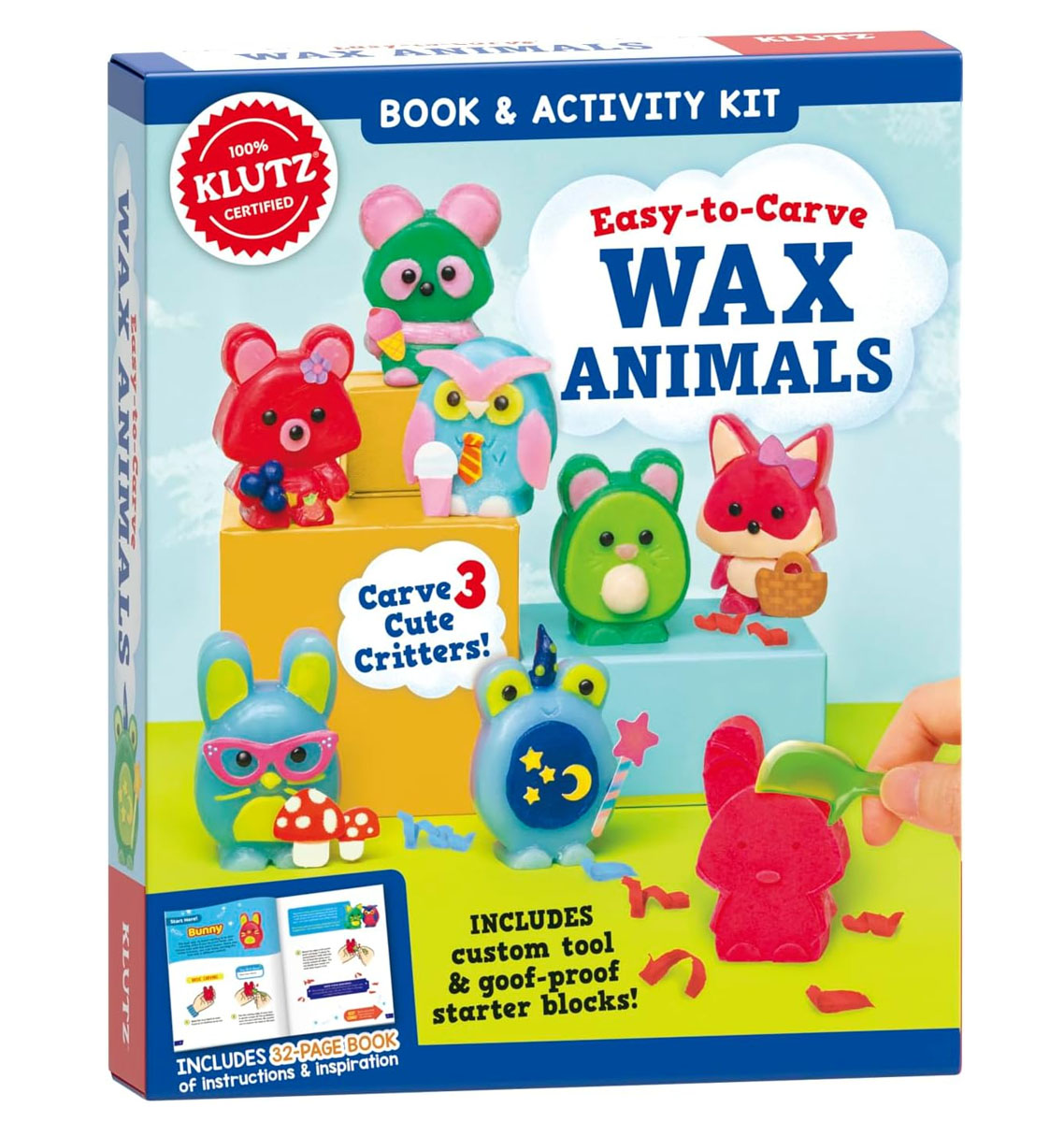 Easy-to-Carve Wax Animals