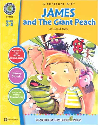 James and the Giant Peach Literature Kit (Novel Study Guides)