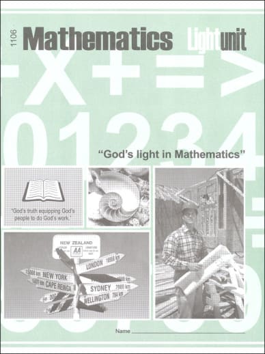 Mathematics LightUnit 1106 Algebra II