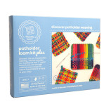 Friendly Loom Potholder DELUXE 7" Loom | Traditional Size with Rainbow Cotton Loops