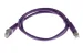 CAT5e Shielded Ethernet Patch Cable, Booted, 3ft, Purple