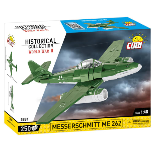 COBI Messerschmitt ME 262 Fighter Jet - 250 pieces (World War II Historical Collection)