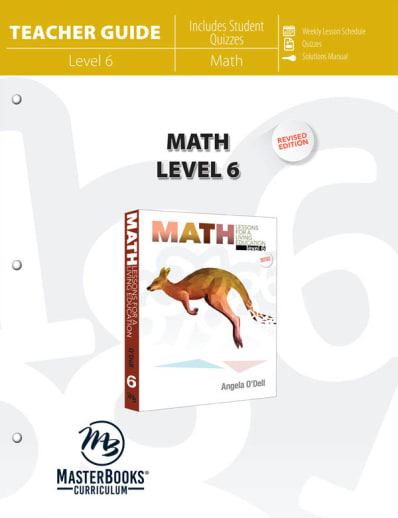 Math Lessons for a Living Education Level 6 Teacher Guide - Revised Edition (3rd Printing)