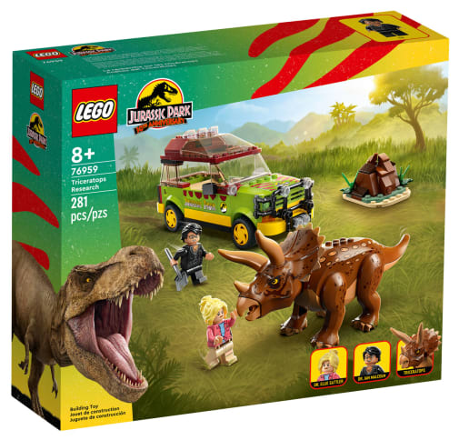 LEGO Jurassic World Triceratops Research (76959)