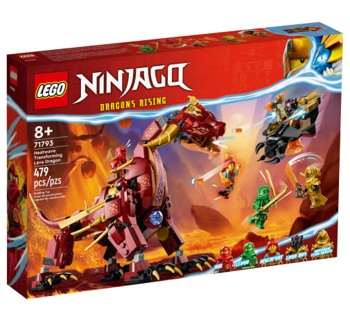 LEGO Ninjago Heatwave Transforming Lava Dragon (71793)