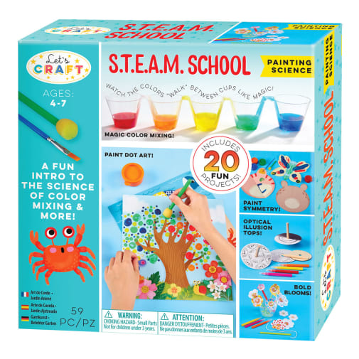 Let's Craft STEAM School: Painting Science
