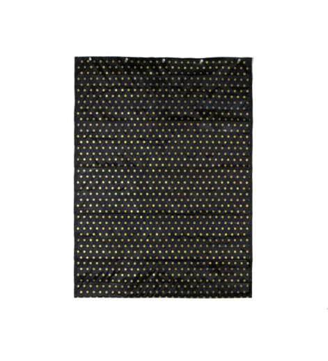 Essential Pocket Chart: Gold Polka Dot